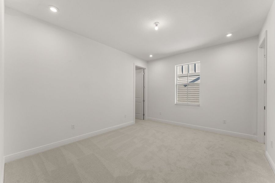 Representative unfurnished interior of a home built from the Barberton by Mattamy Homes in Newfield, Palm City (Image 19).