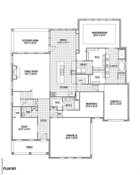 1st Level Floor Plan 1st Level Floor Plan