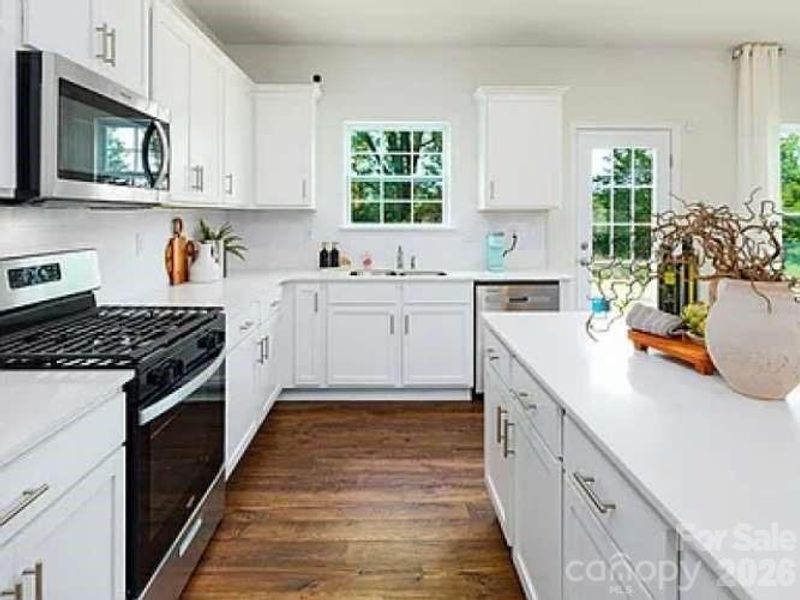 Furnished interior view inside a new home in Secrest Commons, Monroe (Image 5). Furnished interior view inside a new home in Secrest Commons, Monroe (Image 5).