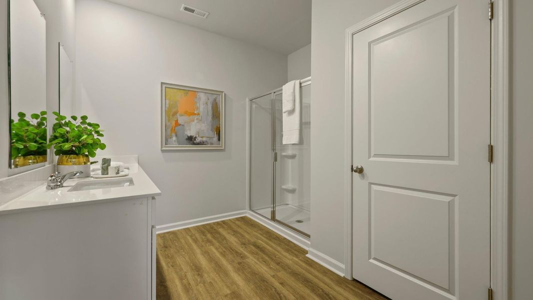 Furnished interior view inside a new home in Hillcrest, Ravenel (Image 9).