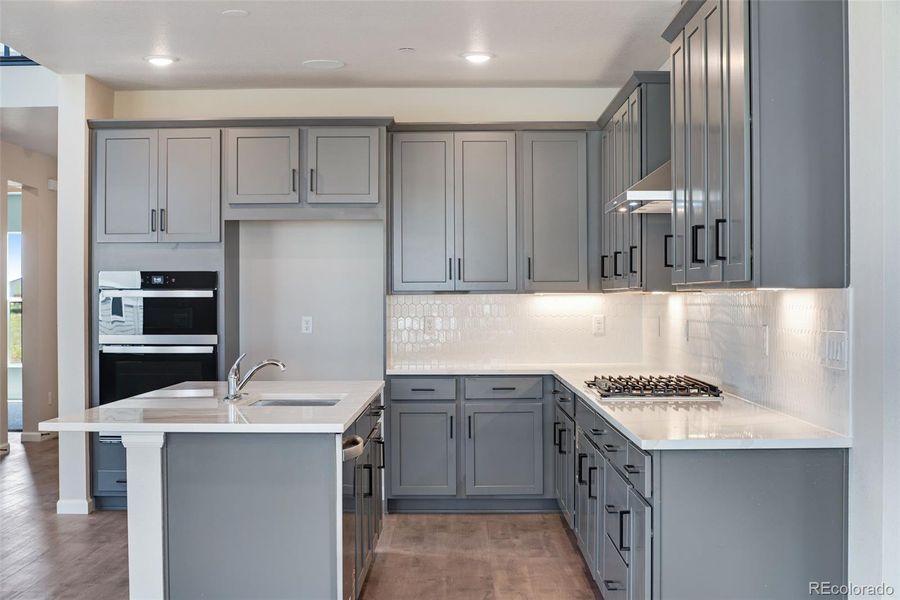 Furnished interior view inside a new home in Reunion Ridge, Commerce City (Image 16).