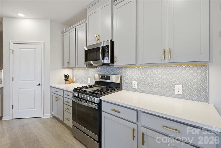 Furnished interior view inside a new home in , Charlotte (Image 13).