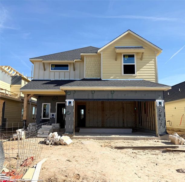 In-progress construction of a new home in , Houston, TX (Image 31).