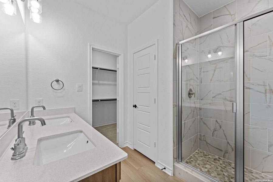Furnished interior view inside a new home in Nopal Valley, San Antonio (Image 10). Furnished interior view inside a new home in Nopal Valley, San Antonio (Image 10).