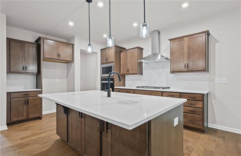 Furnished interior view inside a new home in Reunion, Hoschton (Image 13).