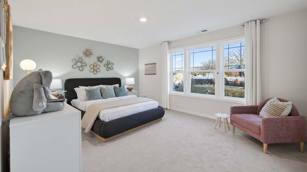 Furnished interior view inside a new home in Sylvan Creek, Denver (Image 14).