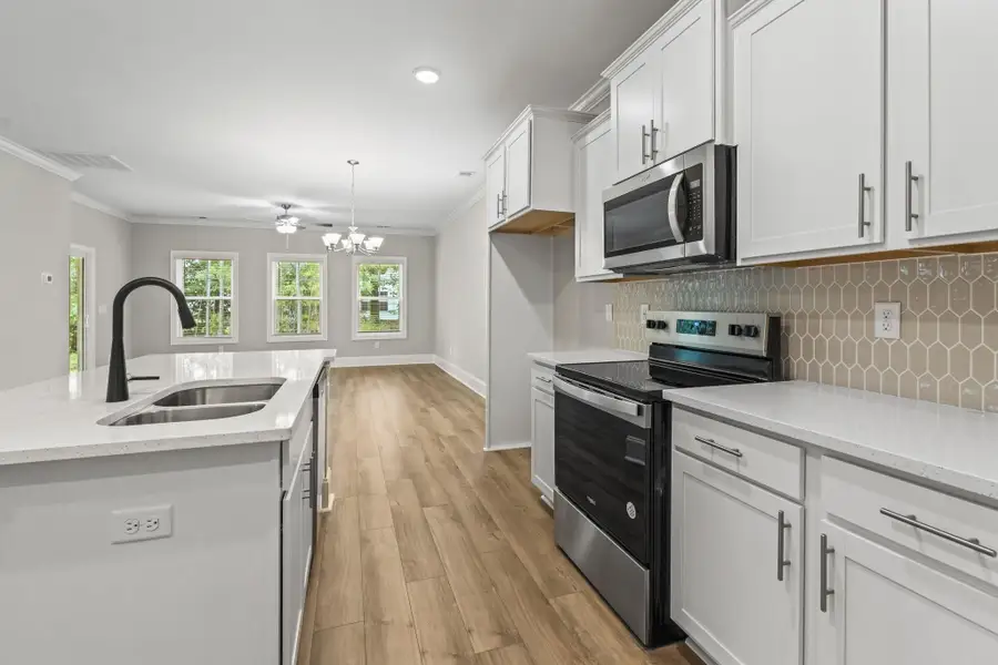 Furnished interior view inside a new home in White Oak Estates, Conway (Image 6).
