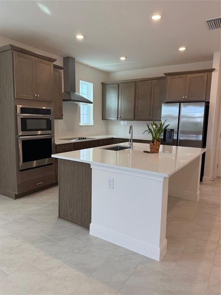 Furnished interior view inside a new home in Havenfield at Crossprairie, St. Cloud (Image 4). Furnished interior view inside a new home in Havenfield at Crossprairie, St. Cloud (Image 4).