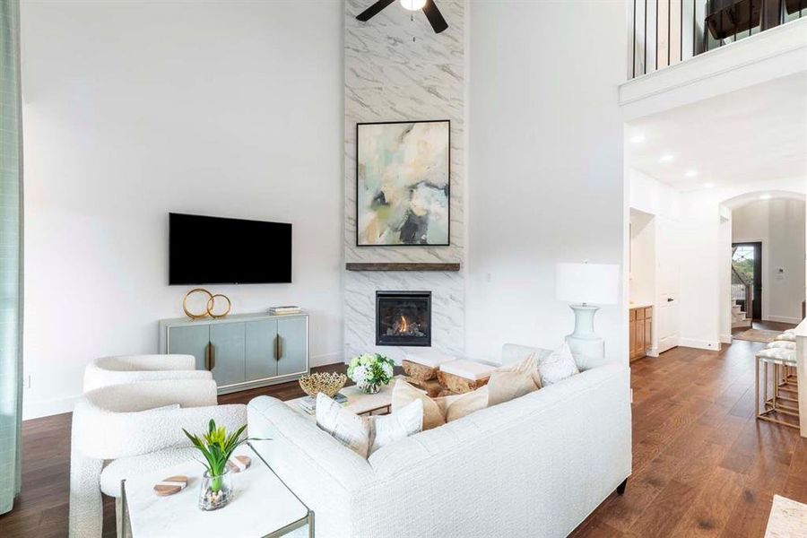 Furnished interior view inside a new home in Gateway Village - The Reserve, Denison (Image 13).