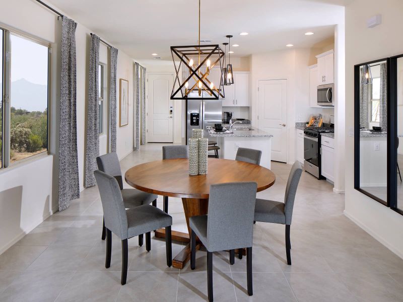 The 1460 plan modeled at Sonora at Entrada del Pueblo in Sahuarita, AZ.