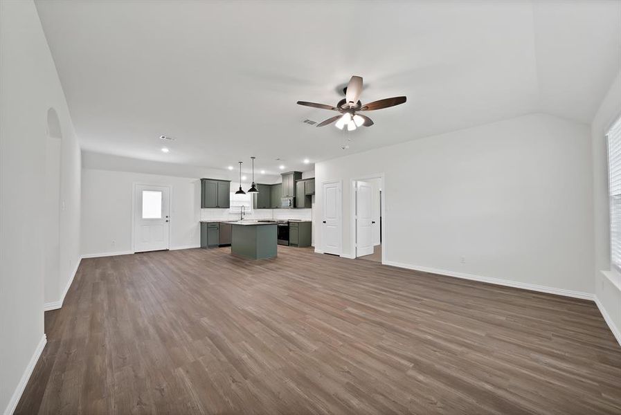 Spacious, unfurnished interior of a new home in , Poolville (Image 24).