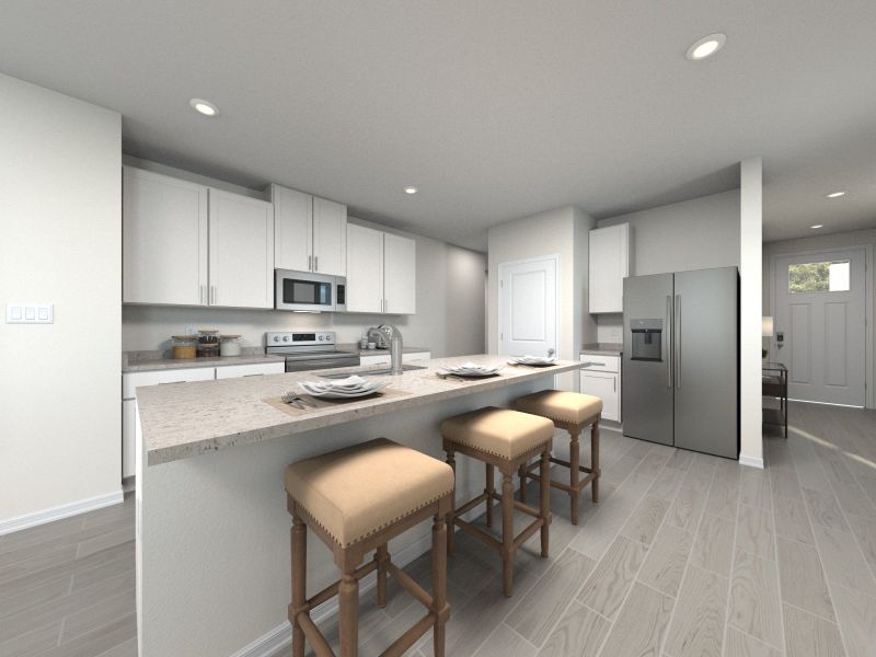 Rendering of Olympic Kitchen