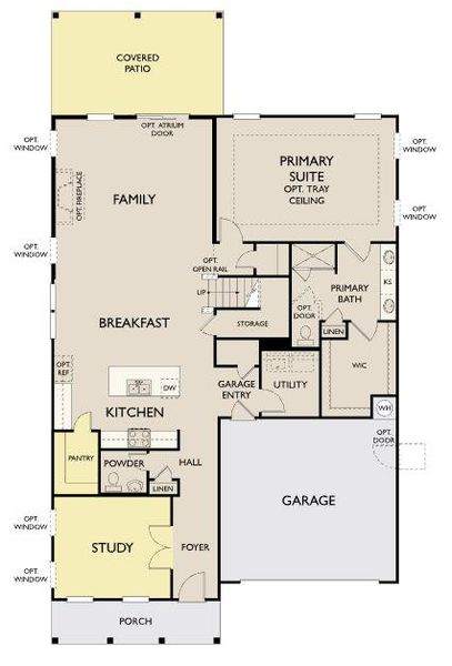 2D floor plan layout of this home in , Summerville, SC (Image 3). 2D floor plan layout of this home in , Summerville, SC (Image 3).