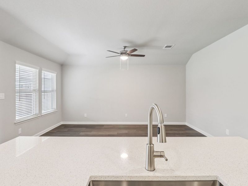 Close-up of interior finishes inside a home in Kallison Ranch, San Antonio (Image 14).