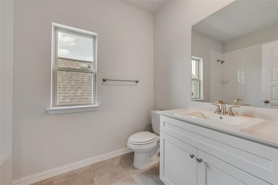 Furnished interior view inside a new home in City Point, North Richland Hills (Image 10).