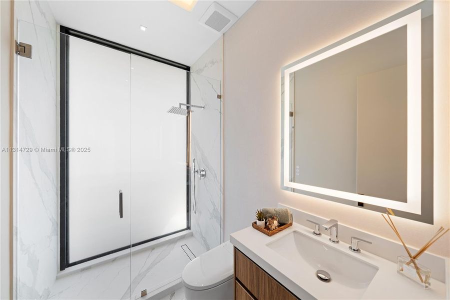 Furnished interior view inside a new home in , North Miami Beach (Image 7). Furnished interior view inside a new home in , North Miami Beach (Image 7).