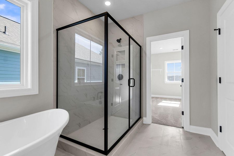 Furnished interior view inside a new home in Tidewater at Lakes of Cane Bay, Summerville (Image 6).