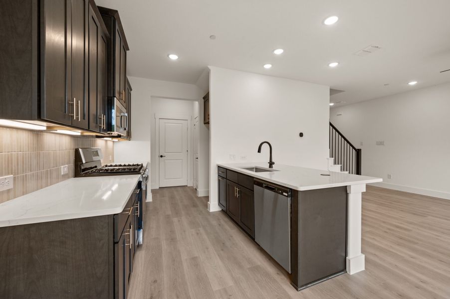 Furnished interior view inside a new home in Enclave at Chadwick Farms, Northlake (Image 13).