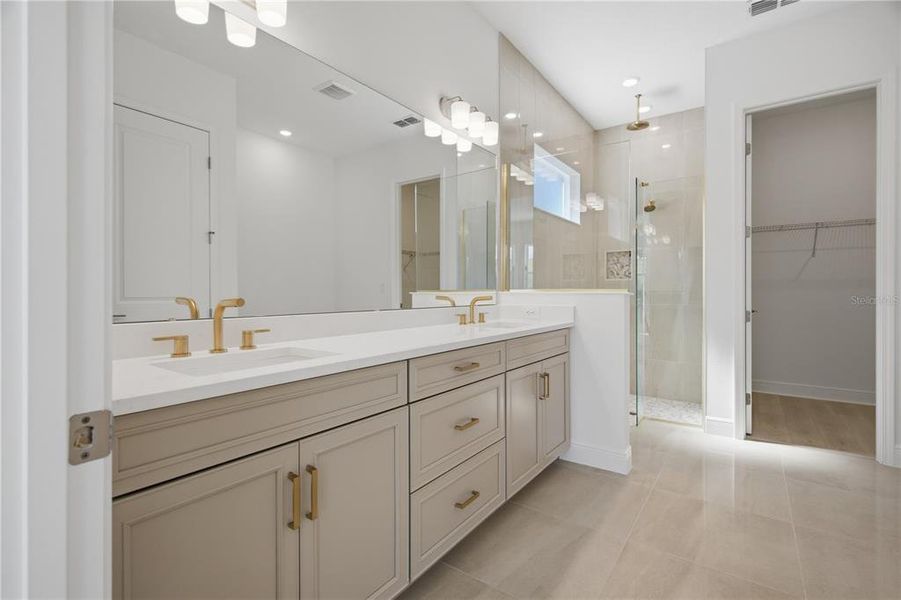 Furnished interior view inside a new home in Bella Collina, Montverde (Image 19).