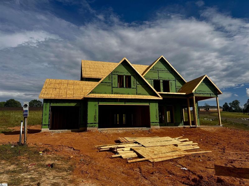 Photo is of actual home in the process of being built. Photo is of actual home in the process of being built.