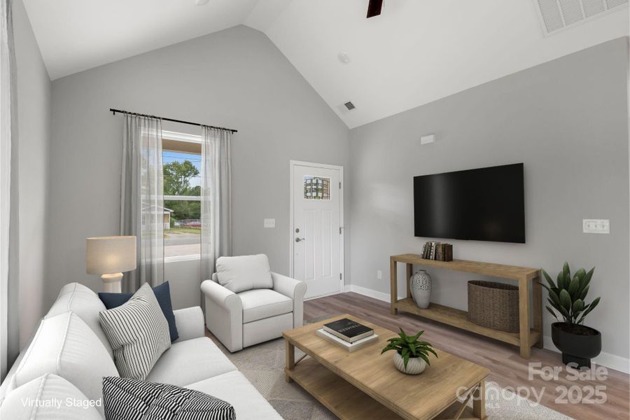 Furnished interior view inside a new home in , East Spencer (Image 7).