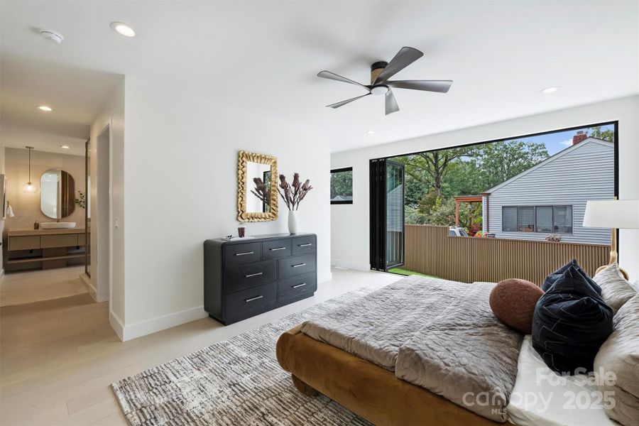 Furnished interior view inside a new home in , Charlotte (Image 10).