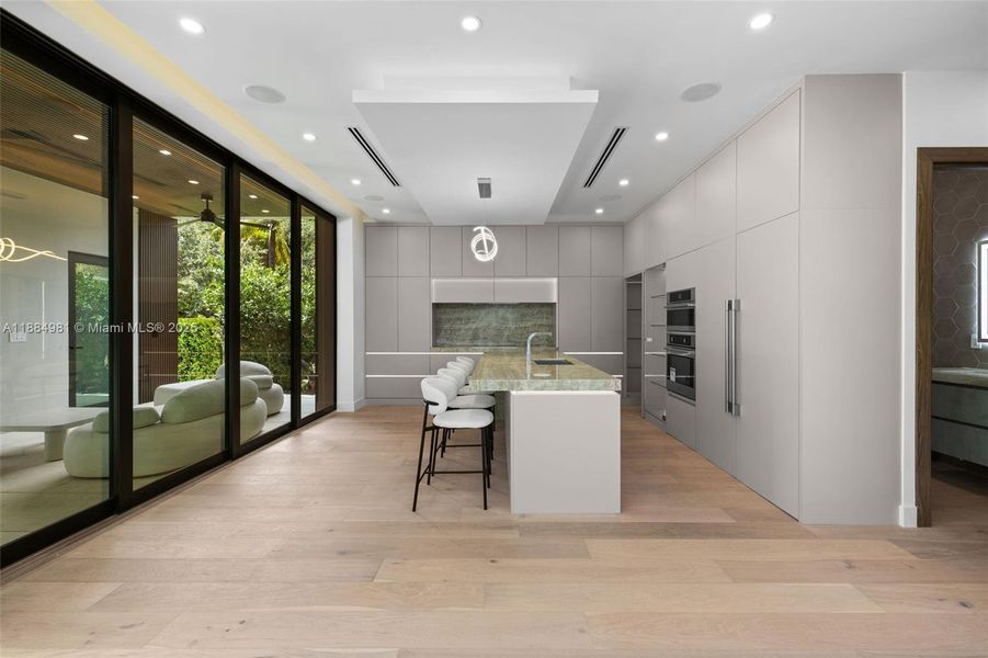 Furnished interior view inside a new home in , Miami (Image 17). Furnished interior view inside a new home in , Miami (Image 17).