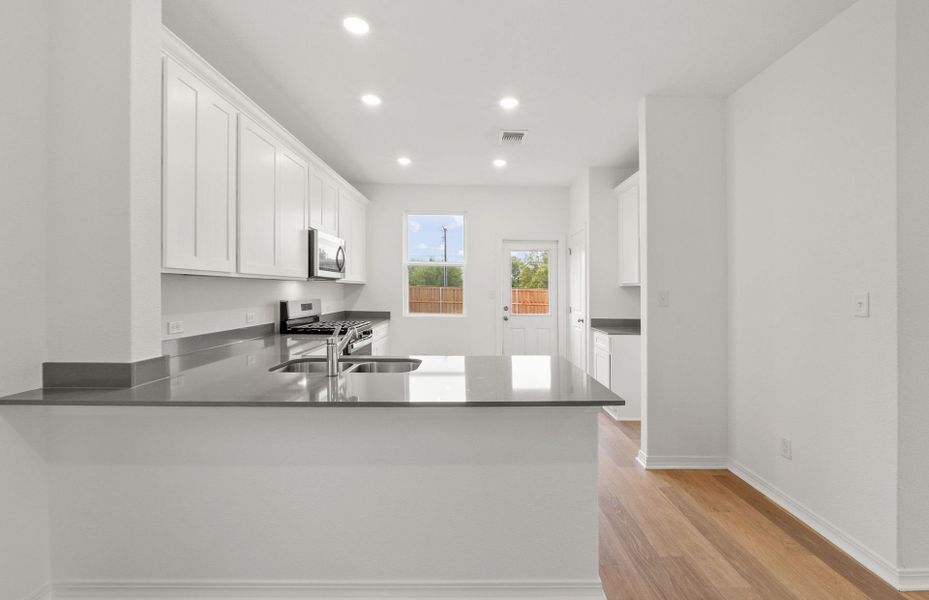 Furnished interior view inside a new home in Larson Crossing, Elgin (Image 9).