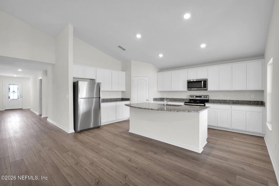 Furnished interior view inside a new home in , Jacksonville (Image 5).