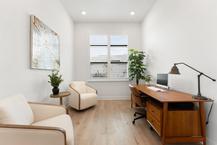 Furnished interior view inside a new home in , Westlake (Image 21).