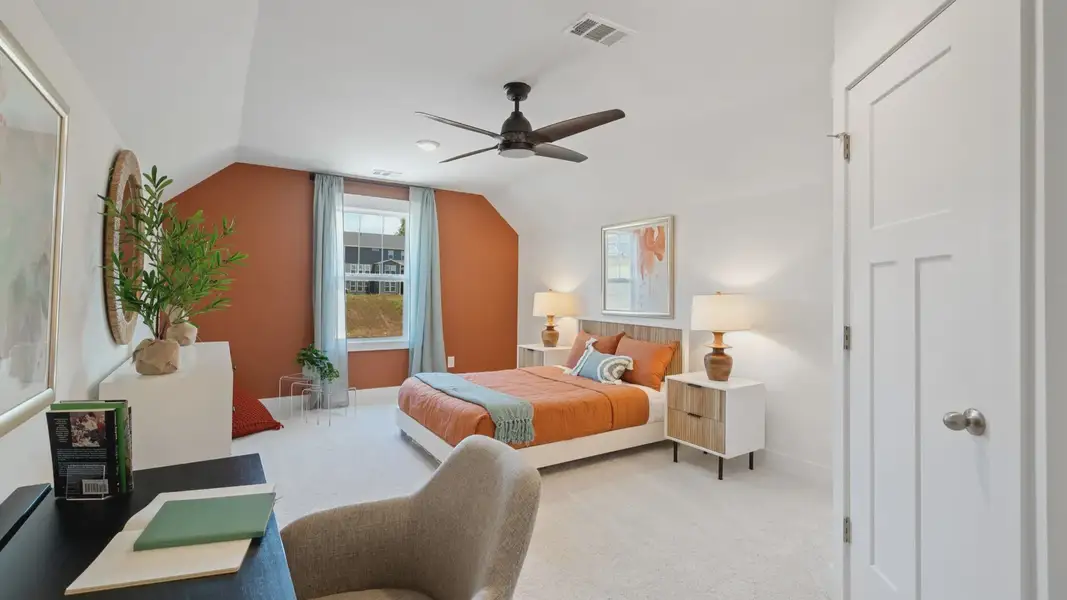 Furnished interior view inside a new home in Walnut Ridge, Inman (Image 22).