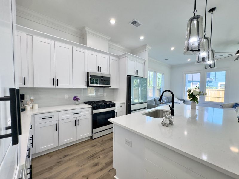 Furnished interior view inside a new home in , North Charleston (Image 16).