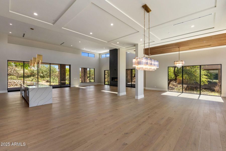 105th Reshoot Great Room:From Dining