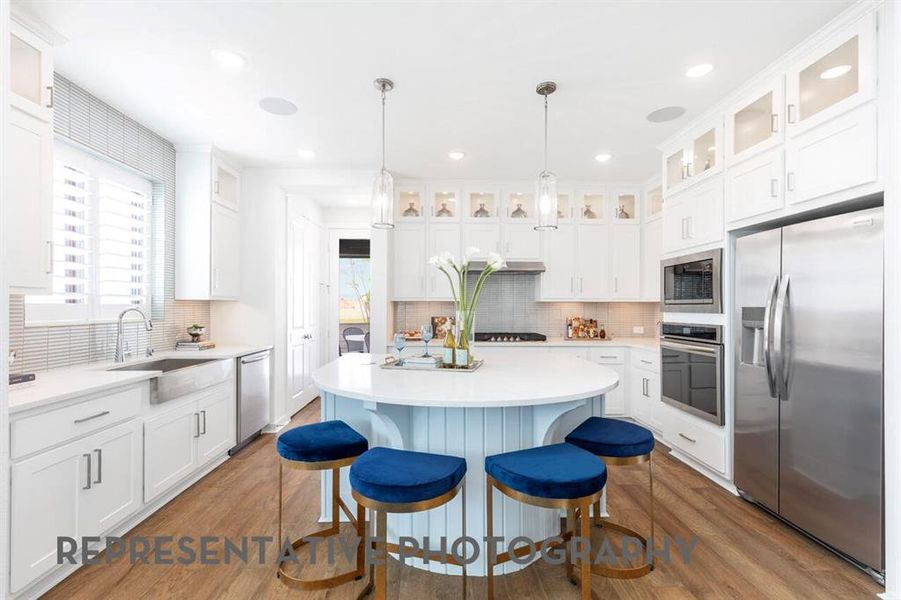 Furnished interior view inside a new home in Wellington, Haslet (Image 4).