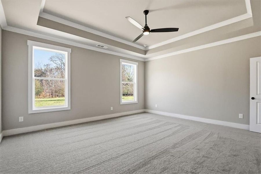Spacious, unfurnished interior of a new home in , Statham (Image 63).