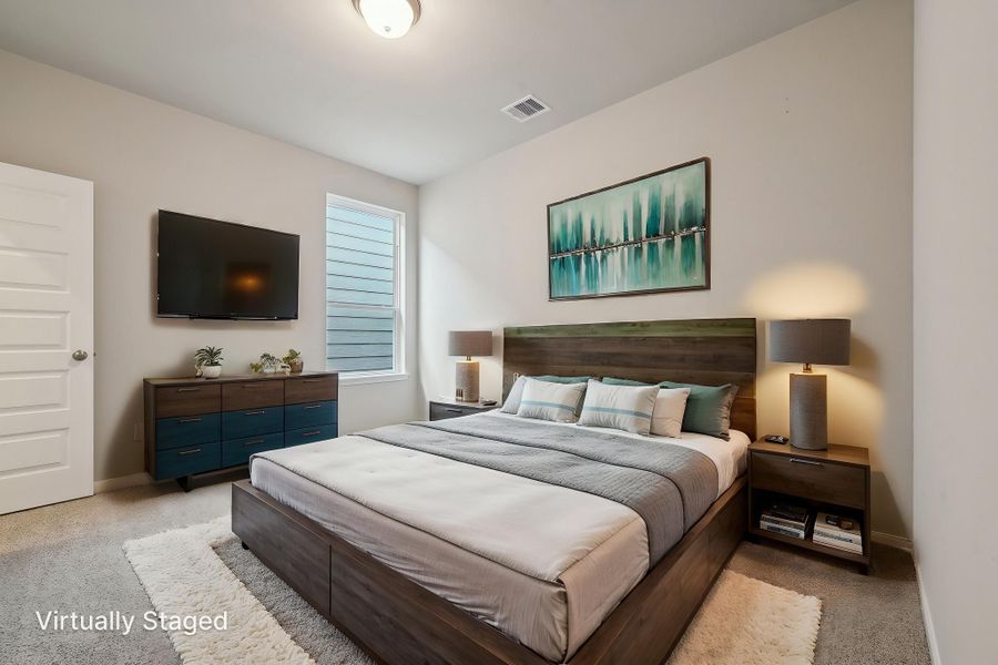 Furnished interior view inside a new home in Pinewood Trails - Luxe Series, Atascocita (Image 11).