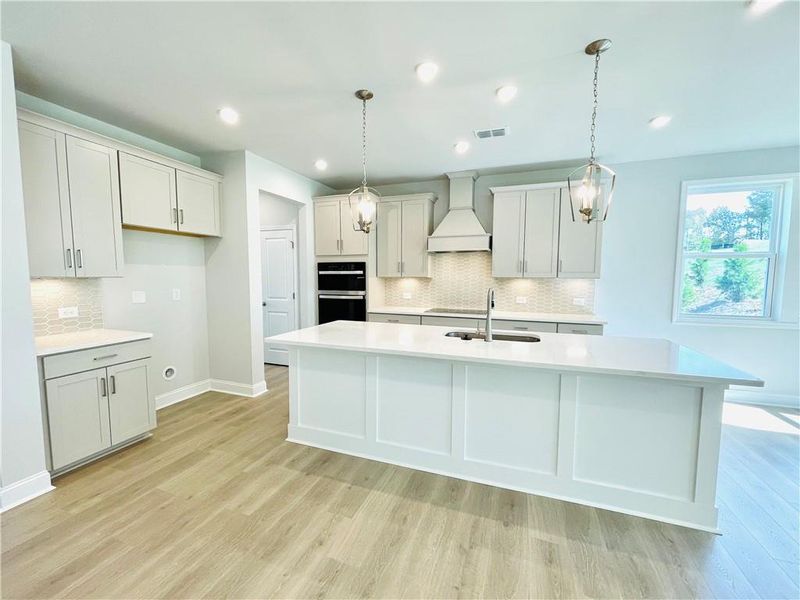 Furnished interior view inside a new home in Hopewell Reserve: Hopewell - 40' Value, Cumming (Image 5). Furnished interior view inside a new home in Hopewell Reserve: Hopewell - 40' Value, Cumming (Image 5).