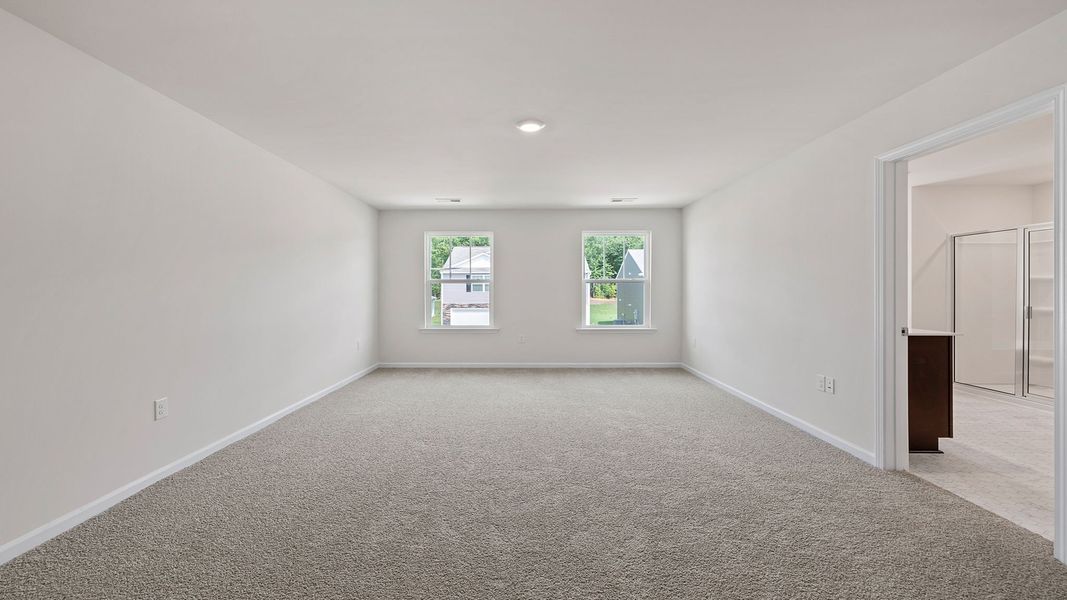 Spacious, unfurnished interior of a new home in Cedar Gap, Fountain Inn (Image 27). Spacious, unfurnished interior of a new home in Cedar Gap, Fountain Inn (Image 27).