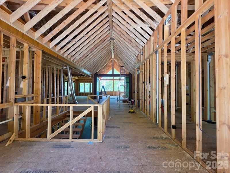 In-progress construction of a new home in , Arden, NC (Image 9).