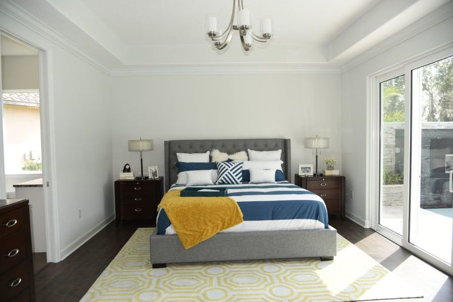 Furnished interior view inside a new home in Toscana, Palm Coast (Image 17).