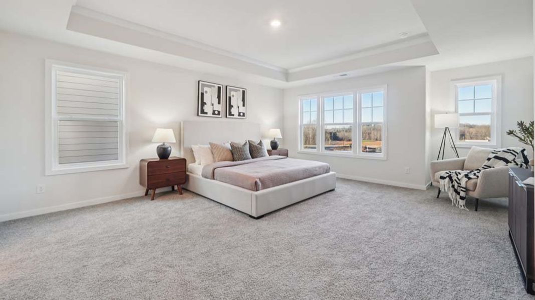 Furnished interior view inside a new home in Oak Grove Hill, Huntersville (Image 22).