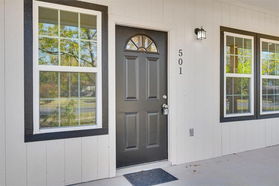 Exterior details and patio area of a home in , Cooper (Image 19).