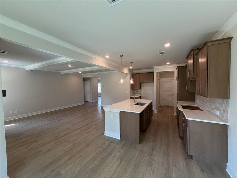 Furnished interior view inside a new home in Mallard’s Landing, Jefferson (Image 6).