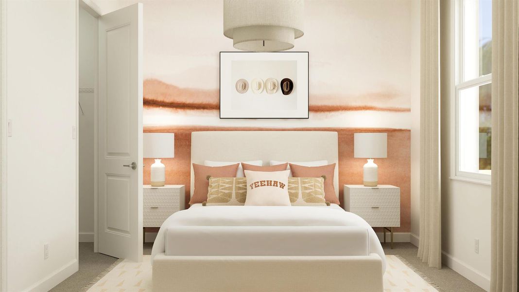 Furnished interior view inside a new home in , The Acreage (Image 22). Furnished interior view inside a new home in , The Acreage (Image 22).