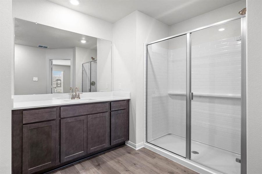 Furnished interior view inside a new home in Big Sky Estates, Ponder (Image 3).
