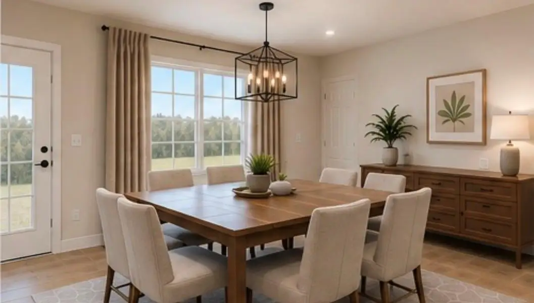 Furnished interior view inside a new home in , Conroe (Image 4). Furnished interior view inside a new home in , Conroe (Image 4).