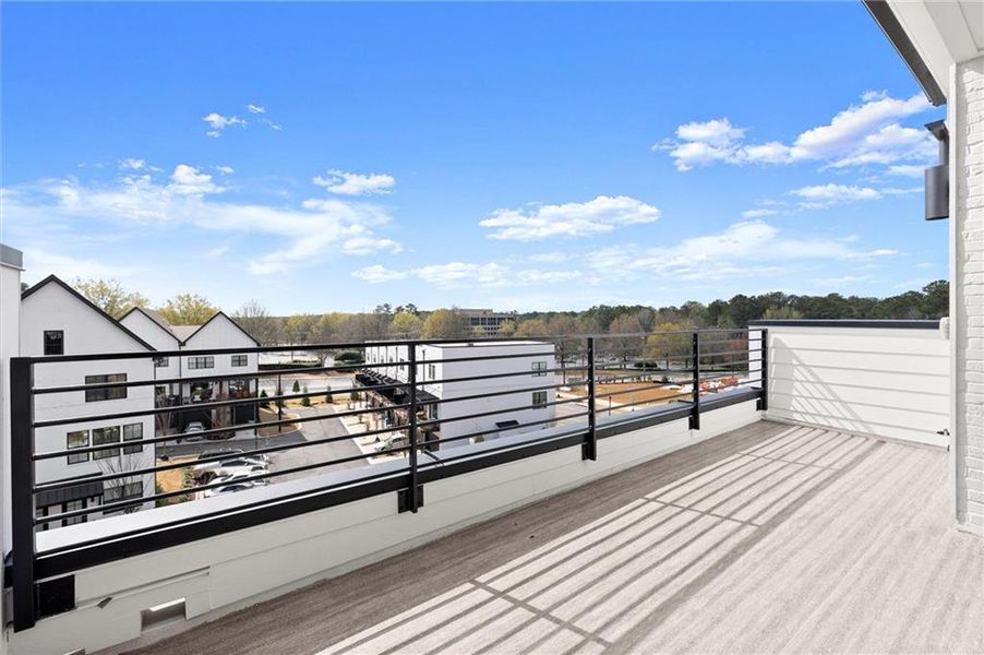 Exterior details and patio area of a home in , Alpharetta (Image 29).
