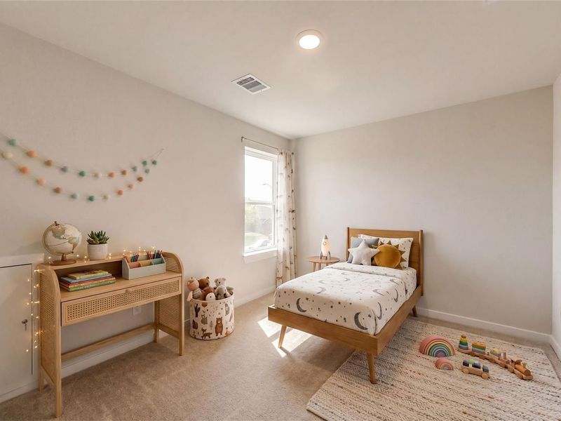 Furnished interior view inside a new home in The Villages at WestPointe, Dayton (Image 34).
