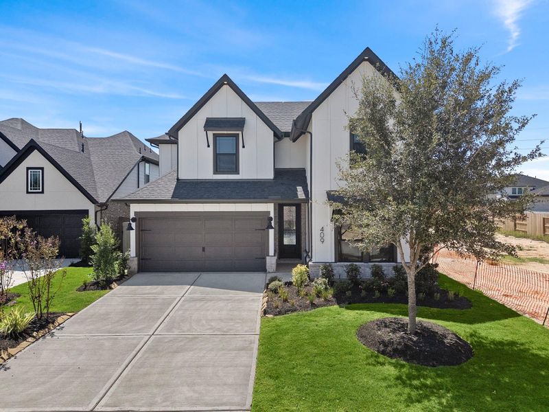 The curb appeal of a Newmark Home is breathtaking. Welcome visitors with a long driveway for safe parking. The curb appeal of a Newmark Home is breathtaking. Welcome visitors with a long driveway for safe parking.