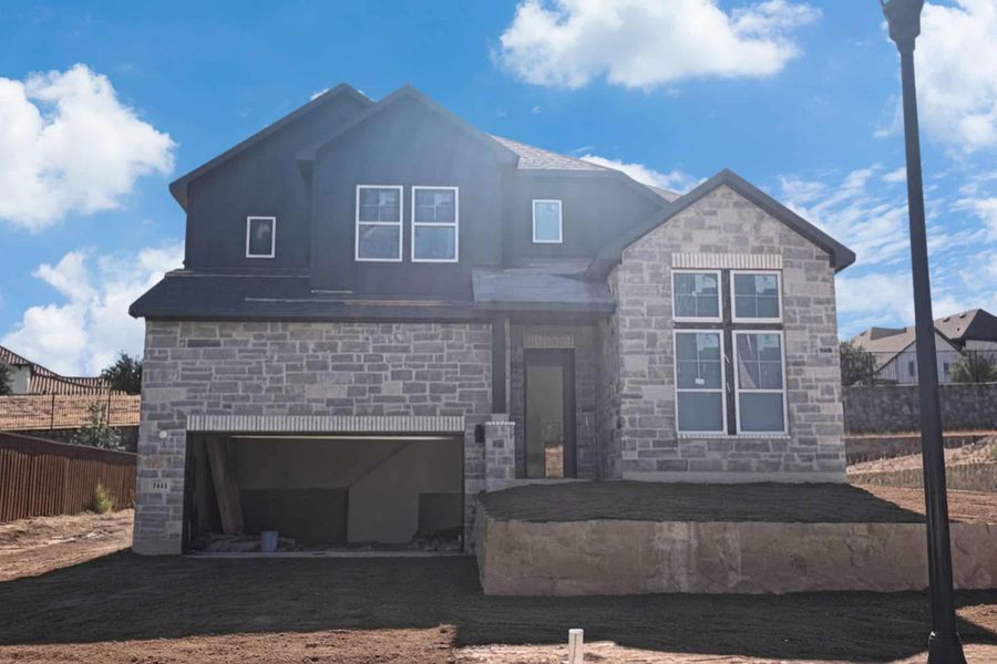 In-progress construction of a new home in Walsh, Aledo, TX (Image 5).